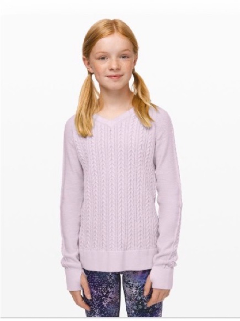 Ivivva Best Moments Sweater Silver Lilac